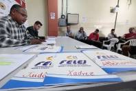 Felej realiza reunião com os técnicos para preparação da participação da delegação de Joinville nos Joguinhos Abertos de SC - Fotografo: Rogerio da Silva - Data: 16/07/2014