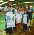 A equipe Joinville Natação teve destacada participação no Sul-Brasileiro Mirim e Petiz - Fotografo: Divulgação - Data: 19/10/2015