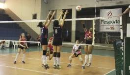 Volei Feminino de Joinville competindo nos 28º  Joguinhos Aberos em Itajaí - Fotografo: Phelippe José - Data: 29/07/2015