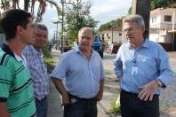 Presidente da Águas de Joinville visita obras de recuperação da rua Piratuba - Fotografo: Bruno Isidoro - Data: 08/03/2013