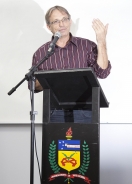O prefeito Carlito Merss participou na manhã desta quinta-feira (05/4) da solenidade de inauguração das instalações provisórias do campus de Joinville da Universidade Federal de Santa Catarina (UFSC). - Fotografo: Mauro Artur Schlieck - Data: 05/04/2012