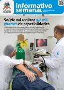 Capa do Informativo Semanal da Prefeitura de Joinville - 89  - período de 25 a 29 de maio de 2015 - Fotografo: Rogerio da Silva - Data: 29/05/2015