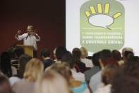 	A primeira Conferência Regional sobre Transparência e Controle Social reúne, nesta sexta-feira (25), prefeitos e representantes de Joinville municípios que integram a Associação de Municípios do Nordeste de Santa Catarina (Amunesc).  O prefeito Carlito Merss prestigiou o evento - Fotografo: Kátia Nascimento - Data: 25/11/2011