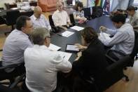 Destino dos 41 milhões de reais para a Saúde de Joinville foi detalhado em coletiva de imprensa nesta terça-feira (14/11) - Fotografo: Kátia Nascimento - Data: 14/11/2012