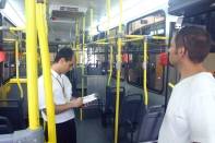 A Unidade de Transportes da SEINFRA faz vistoria em novos ônibus urbanos para transporte coletivo encomendados com a Busscar. Os ônibus serão incorporados a frota existente.  - Fotografo: Unidade de Transportes da SEINFRA - Data: 08/03/2012