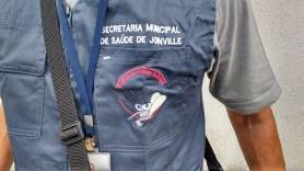 Colete dos agentes da Vigilância Ambiental de Joinville - Fotografo: Luis Gustavo Fusinato - Secom - Data: 19/02/2016