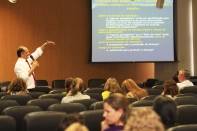 A Semana Municipal de Conscientização sobre a Segurança e Saúde no Trabalho teve início nesta quarta-feira (25/4) e um dos eventos foi a palestra com o médico Zuher Handar. - Fotografo: Kátia Nascimento - Data: 25/04/2012