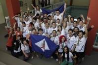 Equipe Paralimpica de Natação de Joinville nos 11º  Parajasc em São Miguel do Oeste. - Fotografo: Phelippe José - Data: 26/04/2015