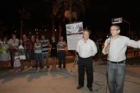 A Prefeitura de Joinville entregou hoje (02/3) à comunidade do bairro Saguaçu a Praça Alídio Pohl. Em seu discurso o prefeito de Joinville, Carlito Merss, destacou as 29 áreas de lazer já entregues.  - Fotografo: Mauro Artur Schlieck - Data: 02/03/2012
