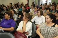 Começou nessa segunda-feira (17), às 8h, no Plenarinho da Câmara de Vereadores de Joinville, a Semana de Prevenção de Acidentes de Trabalho e Promoção de Saúde das Cozinheiras da Rede Municipal de Joinville - Fotografo: Kátia Nascimento - Data: 17/10/2011