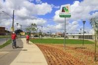 A comunidade de Joinville já usufrui os espaços públicos do Parque da Cidade - Fotografo: Mauro Artur Schlieck - Data: 21/10/2011