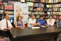 O lançamento oficial da 9ª Edição da Feira do Livro 2012 aconteceu nesta terça-feira (14/02) na Livraria Midas.  - Fotografo: Kátia Nascimento - Data: 14/02/2012