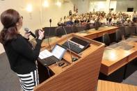 Joinville discute acesso à escola por crianças e adolescentes com deficiência - Fotografo: Rogerio da Silva - Data: 13/11/2015