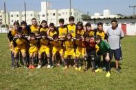 Competição de futebol nos Jogos Escolares de Joinville =  11 a 13 anos = Colégio Machado de Assis. - Fotografo: Phelippe José da Silva - Data: 30/10/2014