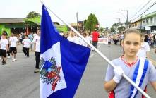 Dez desfiles em bairros e um grande desfile cívico-militar vão marcar a programação da Semana da Pátria em Joinville que começa no dia 31 de agosto. - Fotografo: Mauro Artur Schlieck - Arquivo SECOM - Data: 24/08/2012