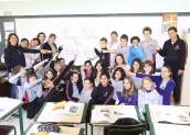 Os resultados do IDEB (Índice de Desenvolvimento da Educação Básica) divulgados pelo Ministério da Educação nessa terça (14/8) confirmaram Joinville como a melhor educação de SC na rede municipal. A Escola Mun. Pastor Hans Müller (bairro Glória) com a melhor nota nas séries finais, 6.6. - Fotografo: Mauro Artur Schlieck - Data: 15/08/2012