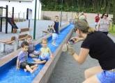 A Prefeitura de Joinville entregou aos joinvilenses, na manhã deste domingo (16/12), o Parque das Águas. É mais uma opção de lazer para pais e filhos - Fotografo: Mauro Artur Schlieck - Data: 16/12/2012
