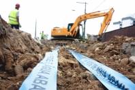 Obras Águas de Joinville  - Fotografo: Secom / Divulgação - Data: 11/11/2015