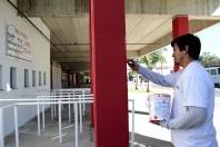 Felej executa melhorias na Arena Joinville - Fotografo: Rogerio da Silva - Data: 07/05/2013