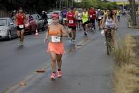 22ª Meia Maratona de Joinville - atleta fazendo o percursso de 21 km, disputando o primeiro lugar. - Fotografo: Phelippe José - Data: 14/03/2015