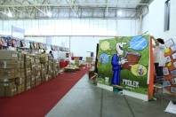 Últimos preparativos para 9ª edição da Feira do Livro de Joinville. - Fotografo: Mauro Artur Schlieck - Data: 11/04/2012