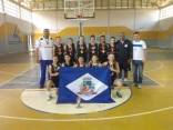 Equipe feminina de basquete de Joinville venceu etapa regional da Olesc  - Fotografo: Secom/Divulgação - Data: 09/09/2014