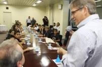 	Os Vereadores Mirins de joinville visitaram a Prefeitura nesta quarta-feira (21/3) e foram recebidos pelo prefeito Carlito Merss. - Fotografo: Kátia Nascimento - Data: 21/03/2012