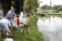 29ª Gincana de Pesca Infantil de Joinville na Fundação 25 de Julho. - Fotografo: Phelippe José - Data: 14/03/2015