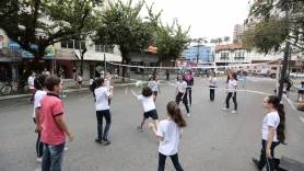 Abertura do Dia Mundial Sem Carro e inauguração do primeiro parklet de Joinville, na Travessa Bachmann - Fotografo: Rogerio da Silva - Data: 22/09/2015
