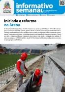 Capa do Informativo Semanal da Prefeitura de Joinville - 131 - período de 21 a 24 de março de 2016 - Fotografo: Secom / Divulgação - Data: 24/03/2016