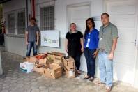 Águas de Joinville doa alimentos para Lar Abdon Batista - Fotografo: Secom/Divulgação - Data: 07/10/2014