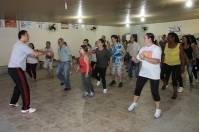 Fundação de Esportes, Lazer e Eventos de Joinville(Felej) inaugura mais um Programa de Ginástica Mexa-se com a Felej no Jardim Paraíso. - Fotografo: Phelippe José da Silva - Data: 16/09/2014