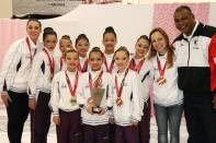 Ginástica Ritmica Feminina de Joinville campeã geral da Olesc em Caçador - Fotografo: Phelippe José - Data: 03/09/2013