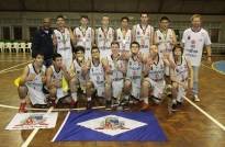 Basquete masculino de Joinville é campeão da 14ª Olesc em Criciuma derrotando Concórdia por 68 a 41. - Fotografo: Phelippe José da Silva - Data: 26/09/2014