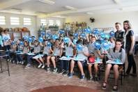 Jovens aprendizes da Águas de Joinville promovem gincana ambiental - Fotografo: Caroline Farias - Data: 04/09/2014