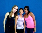 O Centro de Treinamento Perácio Bernardo, local de preparação das equipes de Ginástica Rítmica da Fundação de Esportes, Lazer e Eventos de Joinville (Felej), recebe até o dia 10/11 a visita de uma ginasta colombiana, Sara Maria Chavez Gomes (centro foto), campeã nacional em seu país. - Fotografo: Divulgação Felej - Data: 24/10/2012