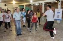 Fundação de Esportes, Lazer e Eventos de Joinville(Felej) inaugura mais um Programa de Ginástica Mexa-se com a Felej no Jardim Paraíso. - Fotografo: Phelippe José da Silva - Data: 16/09/2014