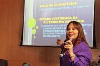 Seminário discute o reuso de areia de fundição. O evento foi promovido pela Fundação Municipal do Meio Ambiente (Fundema), nesta terça-feira, dia 8, na Associação Empresarial de Joinville (Acij). - Fotografo: Mauro Artur Schlieck - Data: 07/08/2012