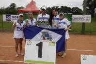 55º JASC em Joaçaba = Joinville é campeã Geral de tênis feminina - Fotografo: Phelippe José - Data: 13/12/2015