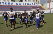 Futebol feminino de Joinville é Tetra campeão dos 28º Joguinhos  Abertos em Itajai - Fotografo: Phelippe José - Data: 31/07/2015