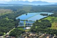 ETE Jarivatuba. Cia Águas de Joinville completa dez anos em agosto - Fotografo: Divulgação/Aguas de Joinville - Data: 30/07/2015