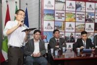 Na manhã desta segunda-feira (20/8) uma comitiva da cidade chinesa de Chang