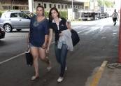Atletas da deleg\ção de Joinville chegam a Arena para disputar os 54º  Jasc em Itajaí. - Fotografo: Phelippe José da Silva - Data: 14/11/2014