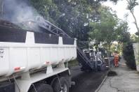 Recapeamento da Rua Alceu Koentopp n o bairro América - Fotografo: Phelippe José - Data: 25/01/2016
