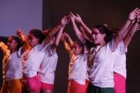 As Escolas Municipais de Joinville apresentaram na noite de ontem (06/12), no Centreventos, a Mostra Canto e Dança 2011. Os alunos mostraram o que aprenderam durante o ano. - Fotografo: Kátia Nascimento - Data: 07/12/2011