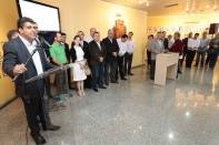 Cerimônia de Posse dos Novos Membros do COMCITI - Conselho Municipal de Ciência, Tecnologia e Inovação de Joinville para o Biênio 2014/2015  - Fotografo: Rogerio da Silva - Data: 06/05/2014