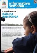 Capa do Informativo Semanal da Prefeitura de Joinville - 102 - período de 24 a 28 agosto de 2015 - Fotografo: Secom / Arte - Data: 28/08/2015