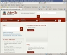 A Prefeitura de Joinville disponibiliza o “Prefeitura Digital”, um catálogo eletrônico de serviços pelo site www.joinville.sc.gov.br onde é possível realizar mais de 30 procedimentos sem se deslocar até alguma unidade do governo. - Fotografo: Divulgação SECOM - Data: 26/04/2012