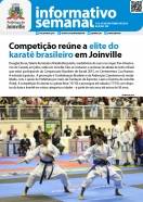Capa Informativo Semanal da Prefeitura de Joinville - 109 - período de 13 a 16 de outubro de 2015 - Fotografo: Secom / Arte - Data: 16/10/2015