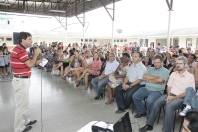 A Secretaria de Educação entregou neste sábado (03/3) as obras de reforma e melhorias da escola João de Oliveira, no Fátima. O secretário Marquinhos Fernandes falou das ações do governo para melhorar ainda mais a qualidade da educação pública de Joinville. - Fotografo: Mauro Artur Schlieck - Data: 03/03/2012